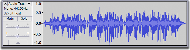 audacity play track while recording