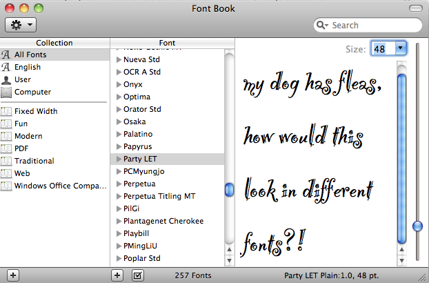 convert fonts mac to pc