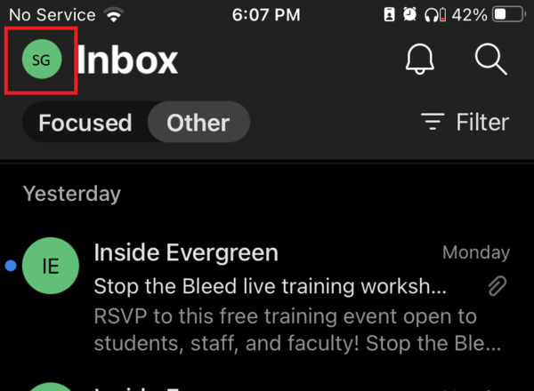 How to Open a Shared Mailbox - iOS - Help Wiki
