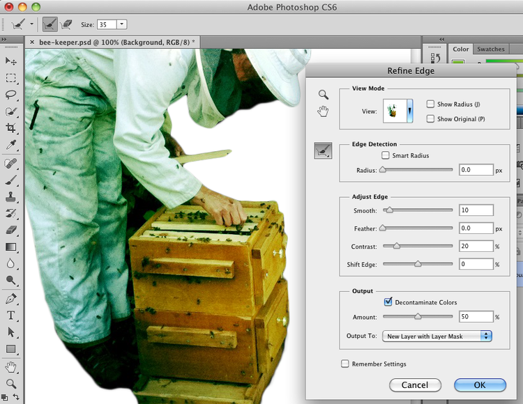 Extract An Object From The Background Photoshop Help Wiki