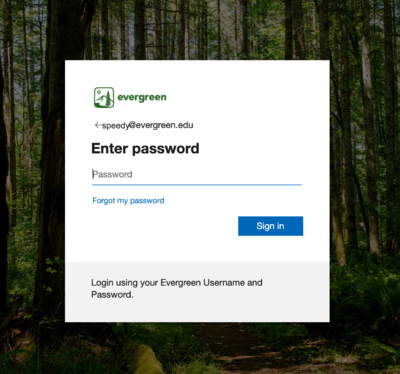 Microsoft Login Window 2 - Enter Evergreen password.png