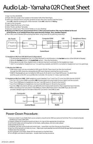 O2R Audio Lab Cheat Sheet.pdf