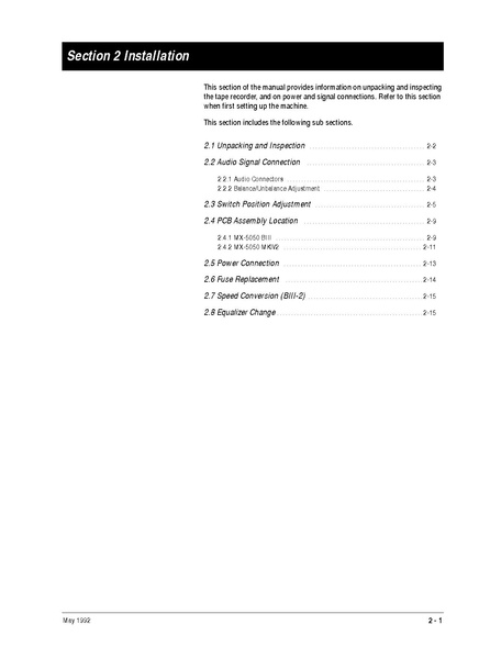 File:Otari MX5050 MKIV2 BIII-2 User Manual.pdf