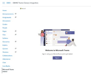 Microsoft Teams Classes Canvas Integration - Help Wiki